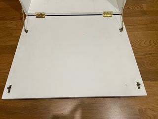 Escritorio abatible blanco 62x24,5x52 cm