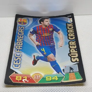 ⚽️ CROMO DE FUTBOL CESC FABREGAS SUPERCRACK 2011