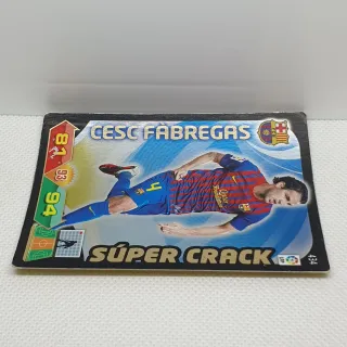 ⚽️ CROMO DE FUTBOL CESC FABREGAS SUPERCRACK 2011