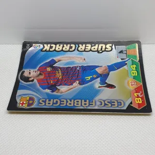 ⚽️ CROMO DE FUTBOL CESC FABREGAS SUPERCRACK 2011