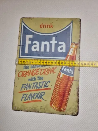 Insegna in metallo Fanta Vintage Style