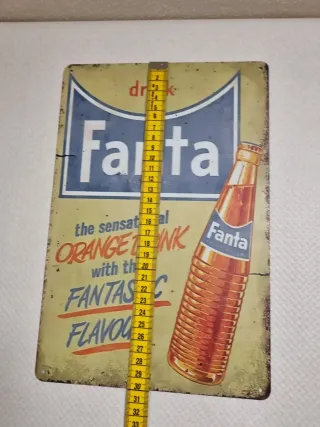 Insegna in metallo Fanta Vintage Style