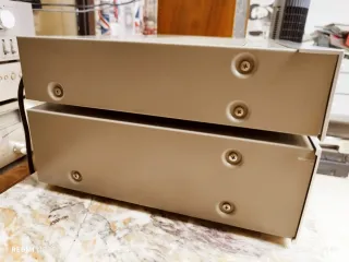 Amplificador y Tuner Akai AM-U22 AT-K33 Plata