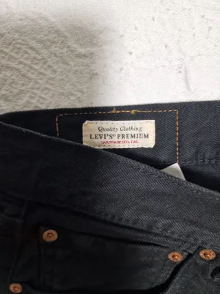 Pantalones Levi Strauss Original talla 36/30 Negro