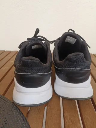 Zapatillas Adidas Runfalcon K Mujer Negro/Blanco