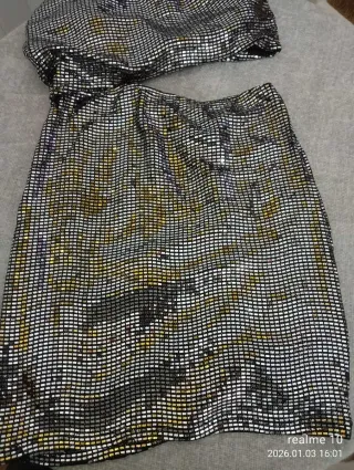 Vestido lentejuelas talla S