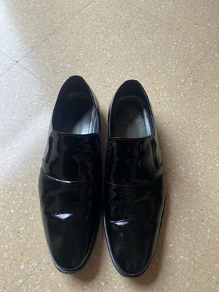 Zapatos de charol Florentino para novio