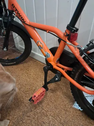 Bicicleta infantil Btwin naranja