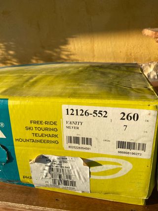 Botas Esquí Travesía Scarpa Vanity Talla 26