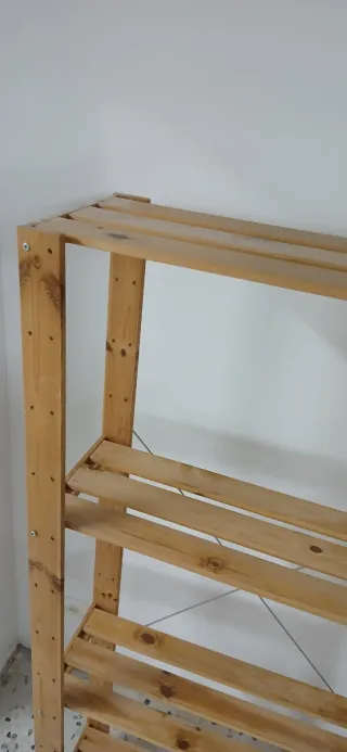 Estantería de pino ikea