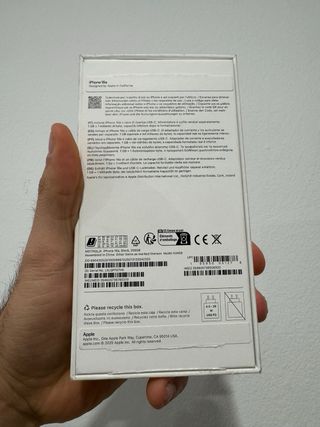 iPhone 16e 256GB NUEVO