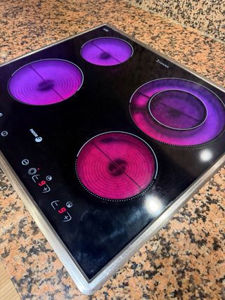 Cocina completa de madera maciza y granito