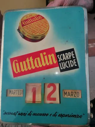 Calendario perpetuo Guttalin Scarpe Lucide