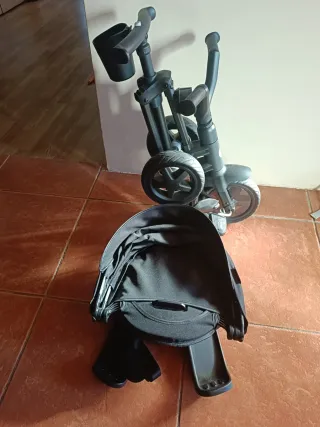 Triciclo evolutivo negro qplay