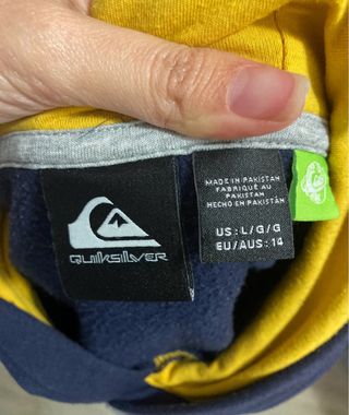Sudadera Quiksilver color block
