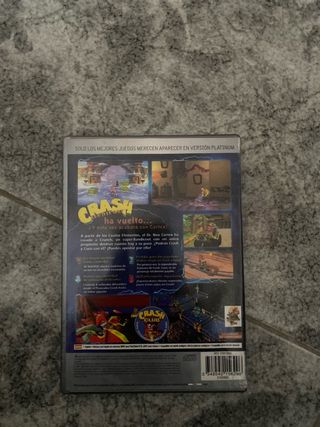 Crash Bandicoot: La Venganza de Cortex PS2 Platino