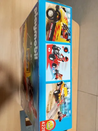 PLAYMOBIL PICK-UP CON QUAD DE CARRERAS ( 4228 )