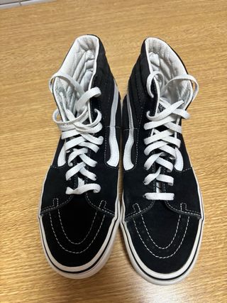 Zapatillas Vans Bota Plataforma Talla 39