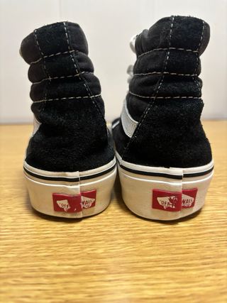 Zapatillas Vans Bota Plataforma Talla 39