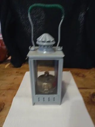 Farol de tren suizo antiguo