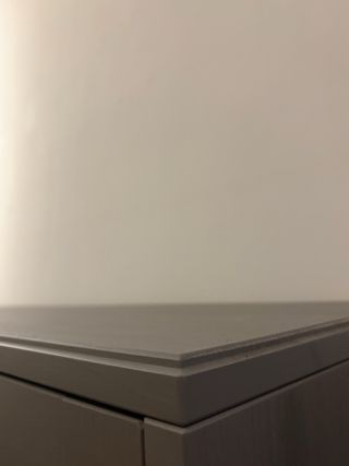 Vitrina Ikea Havsta Corredera Gris