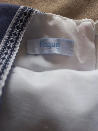Vestido de niña a rayas