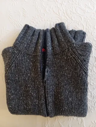 Maglione Robe di Kappa Grigio Zip