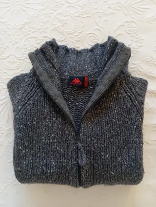Maglione Robe di Kappa Grigio Zip
