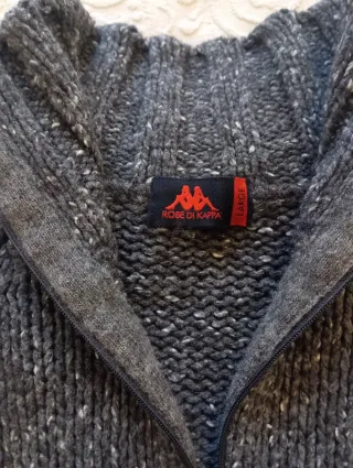 Maglione Robe di Kappa Grigio Zip