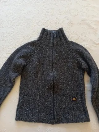 Maglione Robe di Kappa Grigio Zip