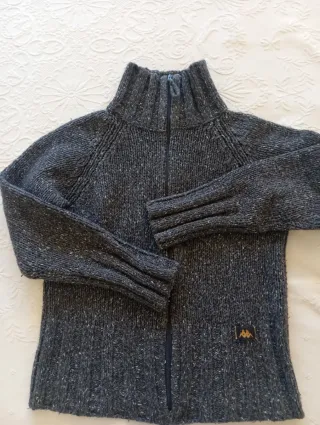 Maglione Robe di Kappa Grigio Zip