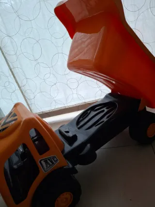 Camión Volquete Juguete Grande Naranja