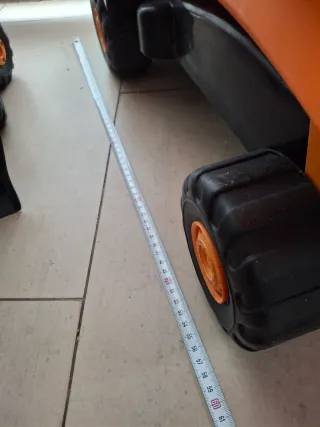 Camión Volquete Juguete Grande Naranja