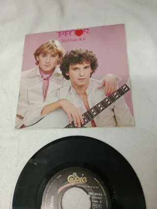 Vinilo de los Pecos 1979!!!háblame de ti Un par de