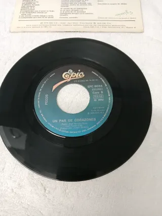 Vinilo de los Pecos 1979!!!háblame de ti Un par de