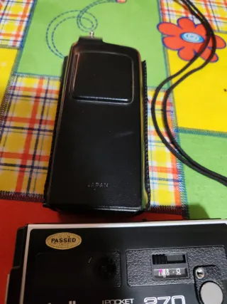 Minolta Pocket Autopak 270 Fotocamera ossidata