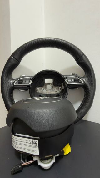 Volante Audi RS6 cuero perforado