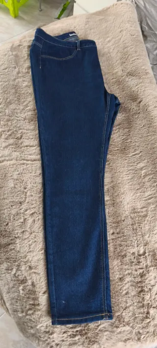 Vaqueros Mujer Talla 44-46 Azul Oscuro
