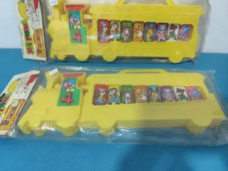 Xilófono Tren Juguete Infantil antiguo juguete