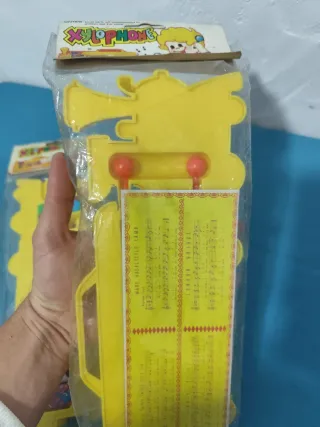 Xilófono Tren Juguete Infantil antiguo juguete