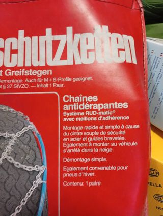 Cadenas de Nieve Mercedes Benz Spur Antideslizante