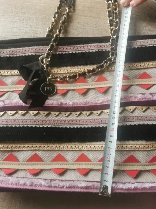 Bolso shopper Purificación García multicolor.