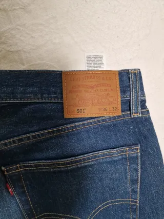 Pantalones Levi Strauss Original Talla 36/30