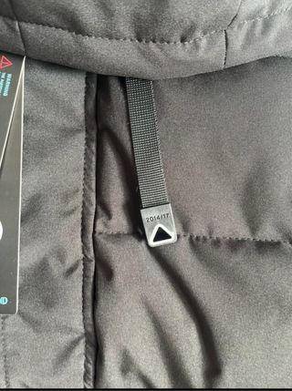 Chaleco Stone Island Negro con Capucha