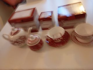 Brandani Set Teiera 2 Tazze Zuccheriera