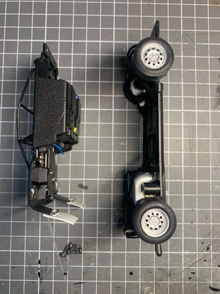 Chasis y Interior Lancia 037 Fly Rothmans