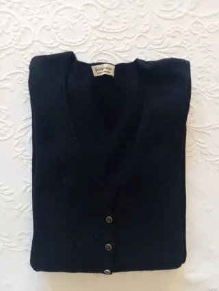Cardigan Stradivarius Nero Taglia L