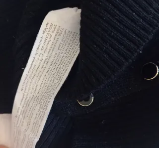 Cardigan Stradivarius Nero Taglia L