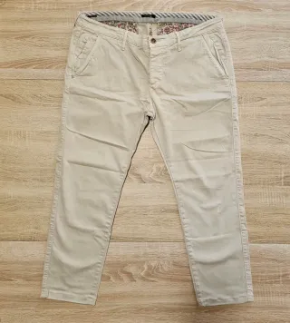 Pantaloni uomo beige
