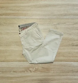 Pantaloni uomo beige